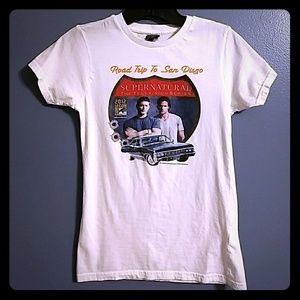 Supernatural 2012 Comic Con Exclusive Graphic Tee